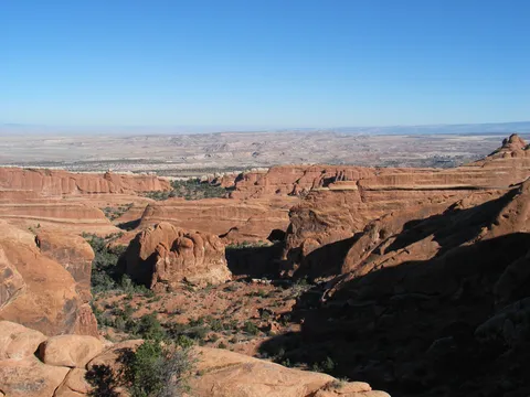 Looking North near Double O Arch