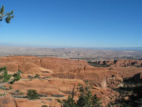 Looking North near Double O Arch