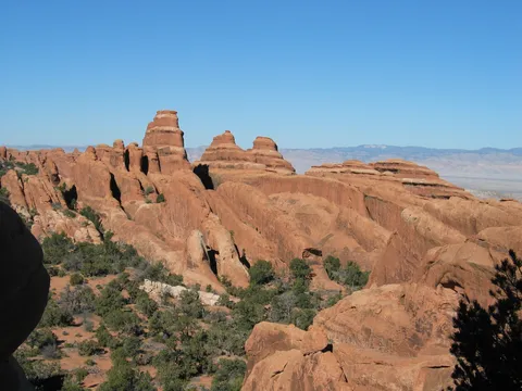 Looking North near Double O Arch