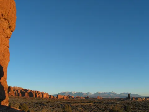 Looking to the north from Balanced Rock